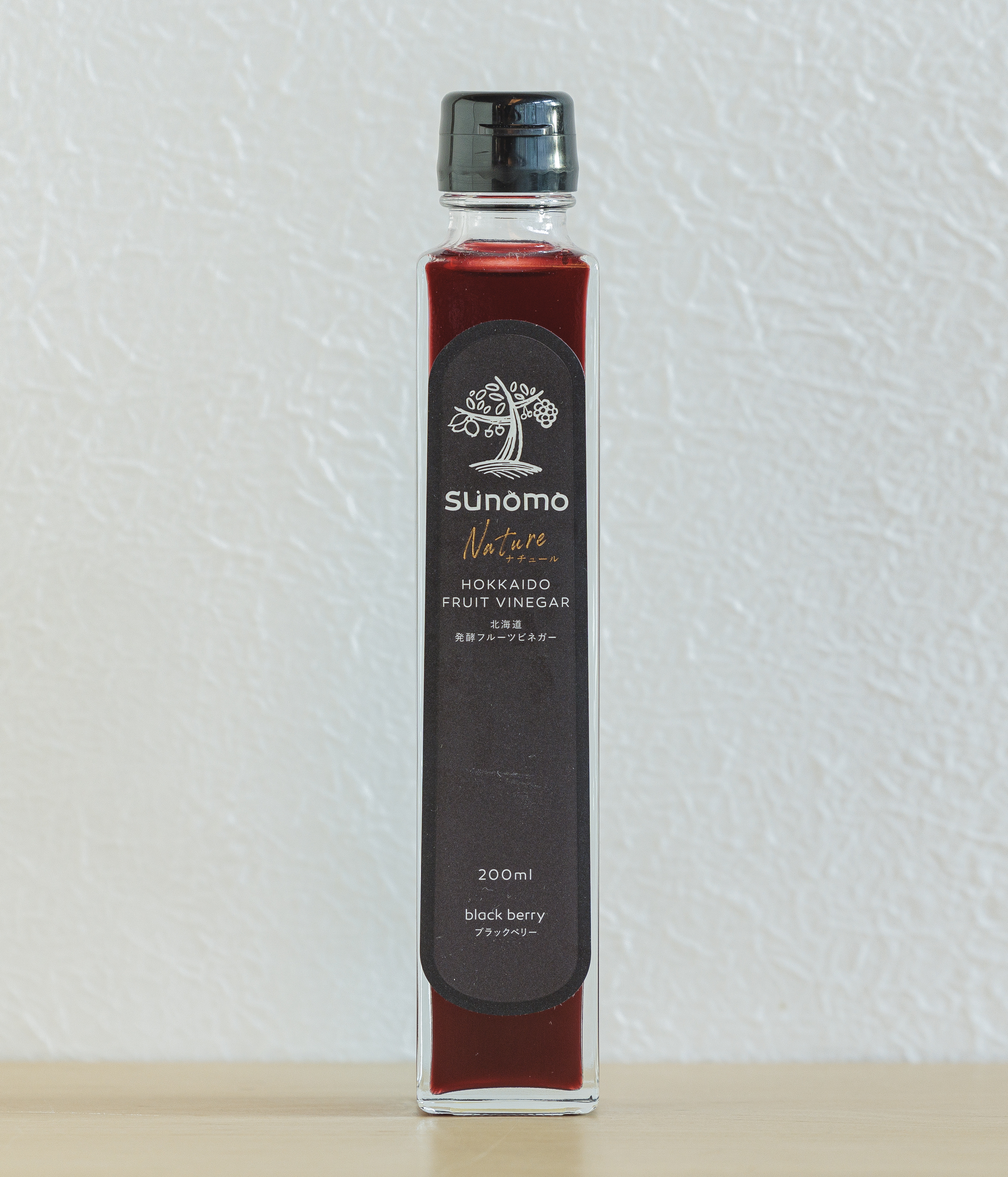 SUNOMO Blackberry Pure 200mL bottle