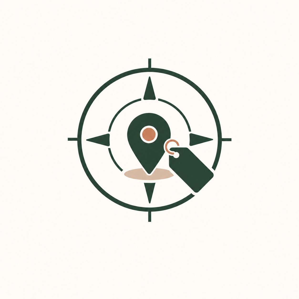 Brand positioning icon